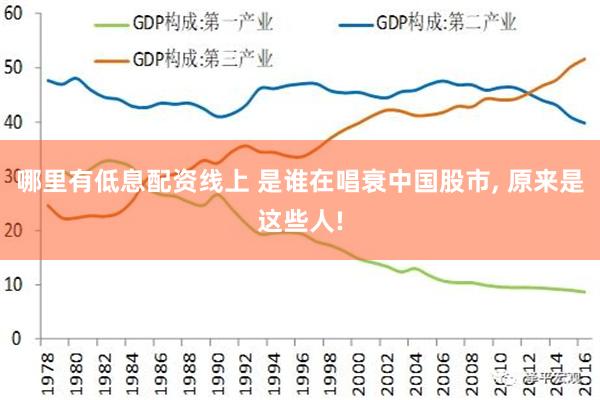 哪里有低息配资线上 是谁在唱衰中国股市, 原来是这些人!