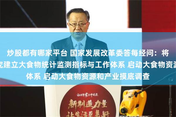 炒股都有哪家平台 国家发展改革委答每经问：将会同有关部门研究建立大食物统计监测指标与工作体系 启动大食物资源和产业摸底调查
