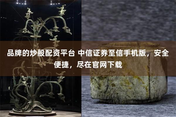 品牌的炒股配资平台 中信证券至信手机版，安全便捷，尽在官网下载