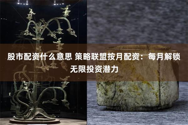 股市配资什么意思 策略联盟按月配资：每月解锁无限投资潜力