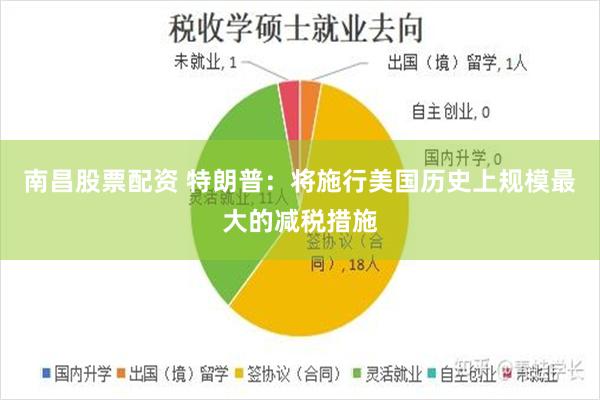 南昌股票配资 特朗普：将施行美国历史上规模最大的减税措施