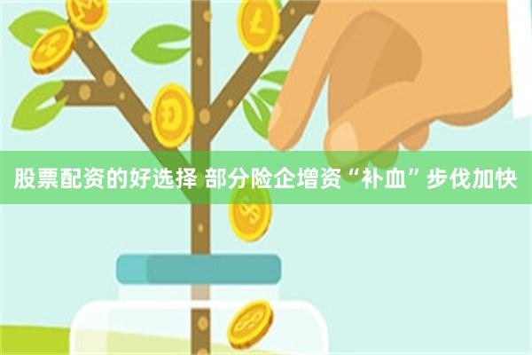 股票配资的好选择 部分险企增资“补血”步伐加快