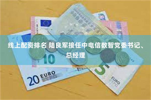 线上配资排名 陆良军接任中电信数智党委书记、总经理
