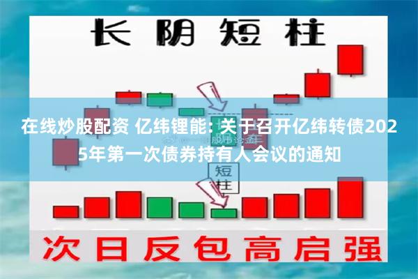 在线炒股配资 亿纬锂能: 关于召开亿纬转债2025年第一次债券持有人会议的通知