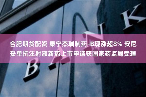 合肥期货配资 康宁杰瑞制药-B现涨超8% 安尼妥单抗注射液新药上市申请获国家药监局受理